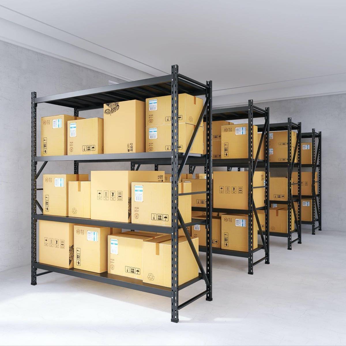 【峰MQX阳货架电】商仓库架200*60*20多层储0货物中型加厚货架