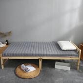 床垫学生宿舍75 9×1950单人折叠854床褥1.10米 无品牌