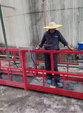 30吊篮篮框筐高空作业电动吊篮外墙施工吊篮热镀锌LTB平底吊篮6篮