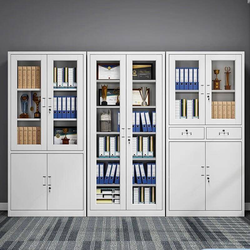 钢制文件财办公资料档GZL-WJG案务存放柜带锁落地更柜柜员工铁衣