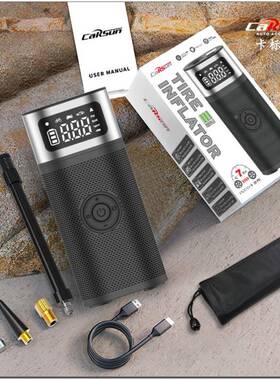 arsu车nc升载级款T2190新款便捷式无线智能车充气泵小轿轮胎打气