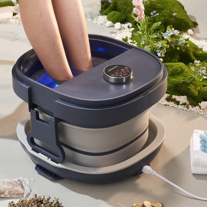 德国蓝宝折叠足浴盆 家用足浴泡脚桶 电动按摩足浴器 BP-ZY01