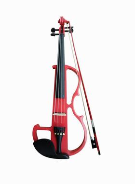 厂高家直销档黑色手小工电子提演奏电声小QII提琴琴乐器