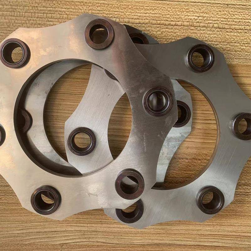 高精度弹性单膜片连双轴器085钢伺服机大扭矩电胀4套键槽膜片联轴