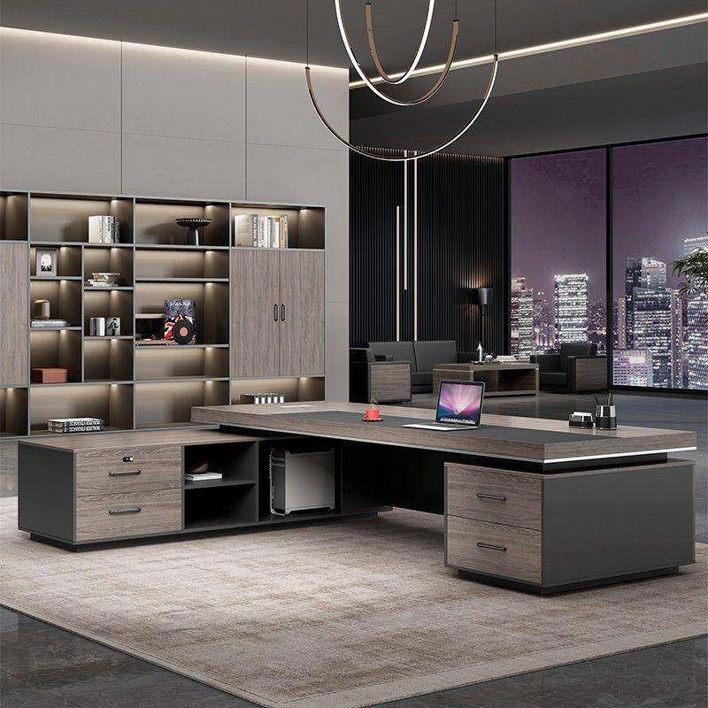 板桌约办公桌裁椅组合简现代总桌老主无品牌/管大班台领导办公室,商业/办公家具,大班台/主管桌,淘宝优惠券,粉丝福利购,淘宝优惠卷