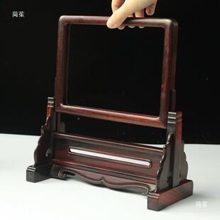 画框子镜框东瓶屏西镜插屏台屏像框空框风实木中堂镜条th%%hfgj案