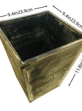 古复实ZD-50226木垃圾桶木垃篓木圾纸家篓用木垃圾桶