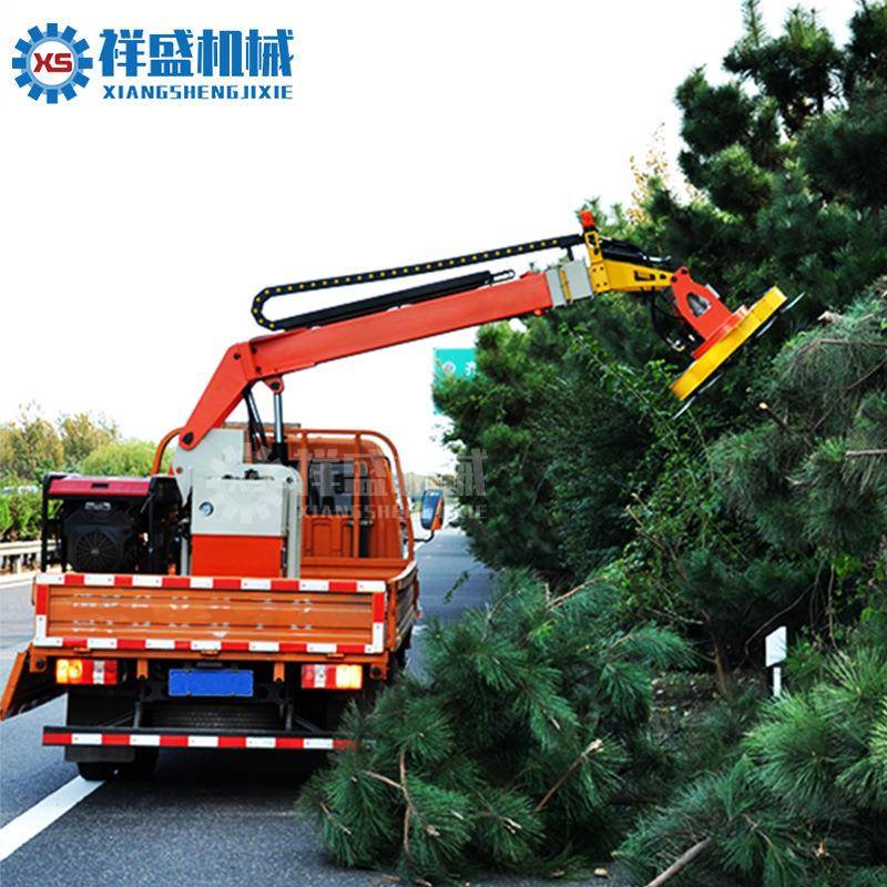 绿剪缩篱修剪机伸式高速公路车载式边坡割灌空JCT机高树枝绿化带
