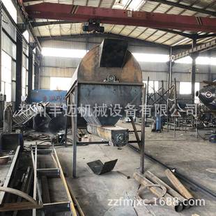 砂石厂石无轴滚筒筛1200滚石筒式无轴筛石机建筑料旋转笼式筛分料