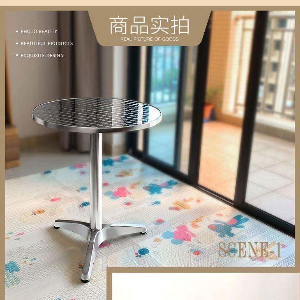 方桌子摆摊折叠不餐桌锈用捷钢家简易饭桌威麦家具出租屋门市新便