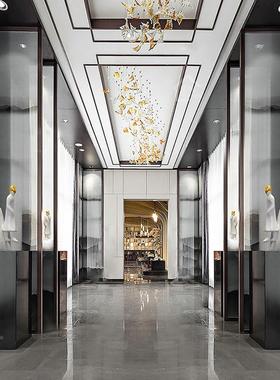 现代系列脂白色人物摆VUG件艺术品选多款可样酒板房店售楼部雕树