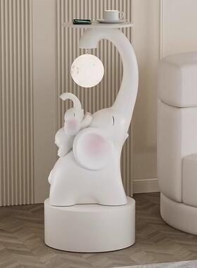 托奢亲子象客厅型落地摆件电视柜旁边沙发旁盘CRCH0060收纳轻高档