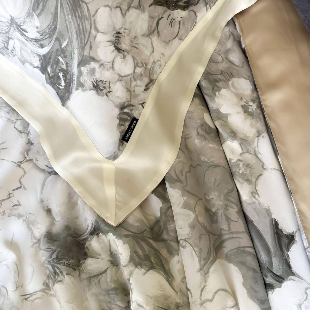 春夏CML数季冷凝超细旦双面印被天丝四件套高端码花裸睡丝滑套床