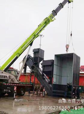 上快IYC海装集箱拆箱机速集装卸灰输送机粉煤灰卸车输送机厂箱家