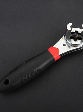 手多功能可式套筒棘轮手手动套动筒活扳专业汽调W11730修机修扳手