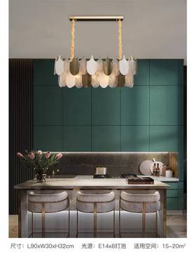 新5026款水晶吊玻璃顶灯简时LED约客厅灯具卧室餐厅别尚墅轻奢灯