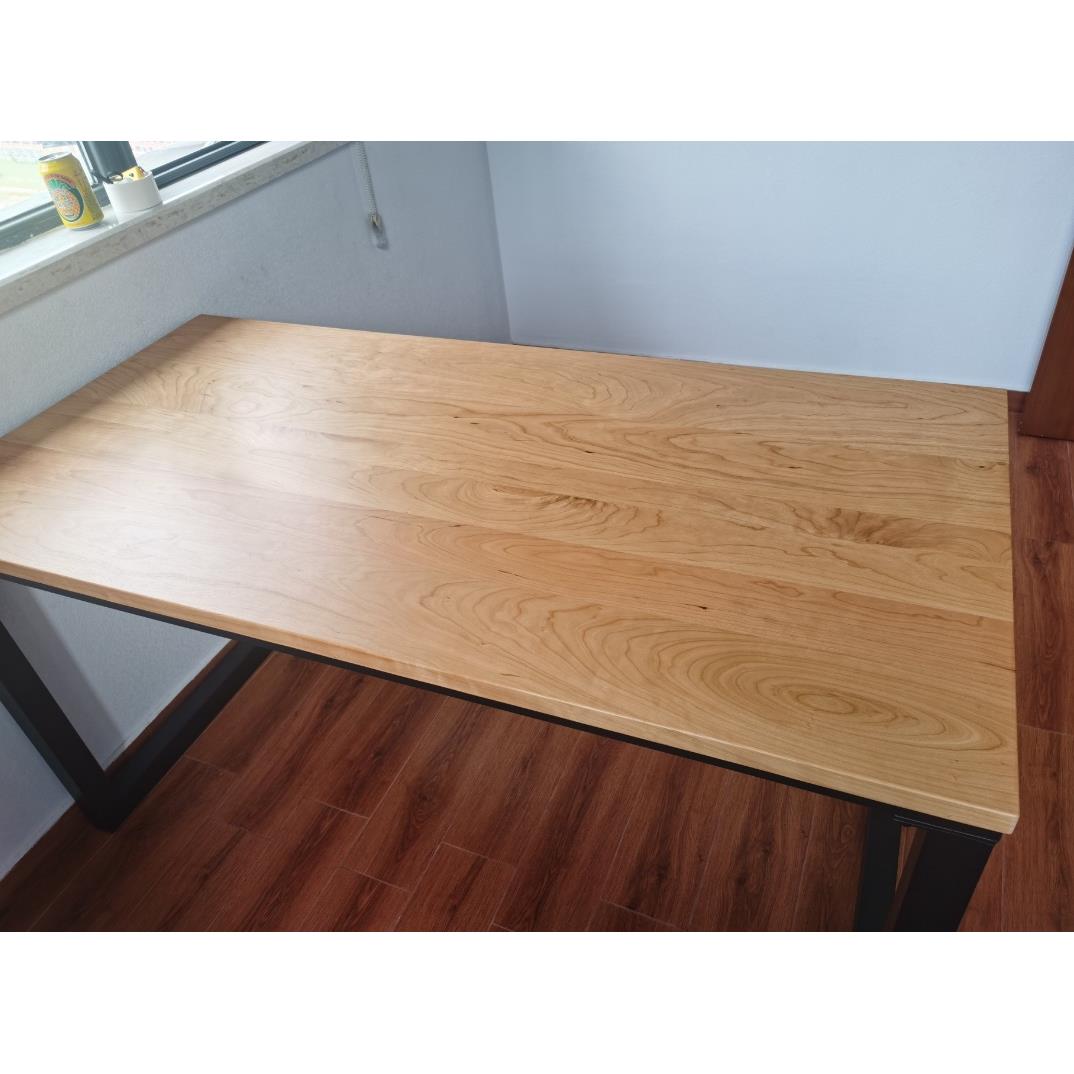 0北美樱桃木纯实电木书J桌胡木学生脑桌家用桃现代F765MT8M简约办