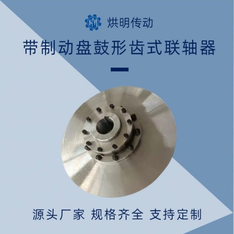 带制动盘鼓形齿式联轴器WGP型