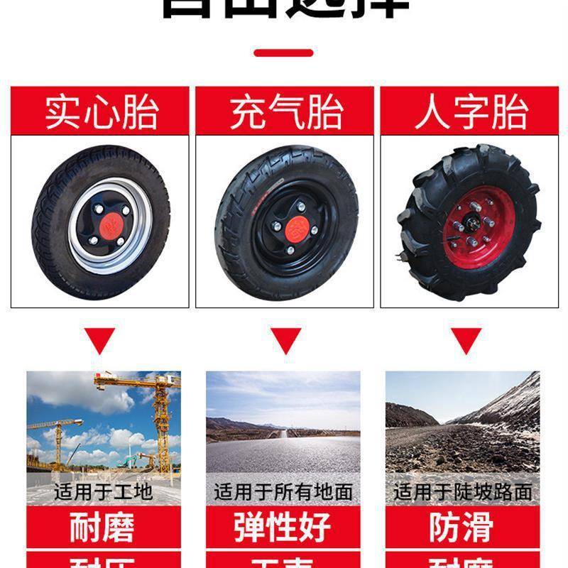 电动三手推车建筑工地灰斗车搬VRX轮车养殖上料翻斗运车拉砖拉粪