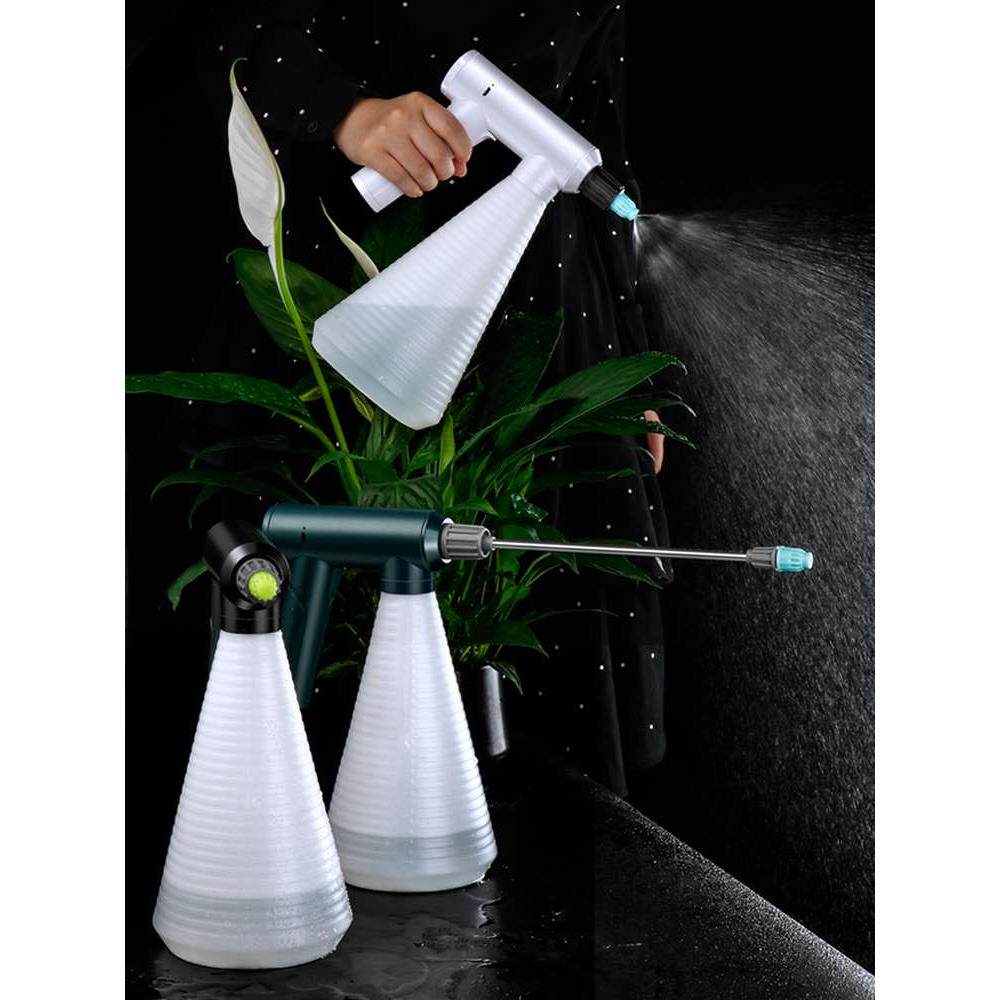 家用电动酒精消毒枪充电自动喷雾器纳米细雾小型办公加湿浇花喷壶