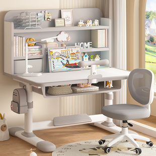 新款 小学生专用写字作业书桌家用可升降课桌椅子 儿童学习桌椅套装