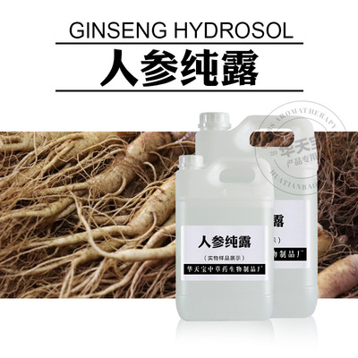 人参纯露1000ML 人参根蒸馏原料液 头道人参根水Ginseng Hydrosol