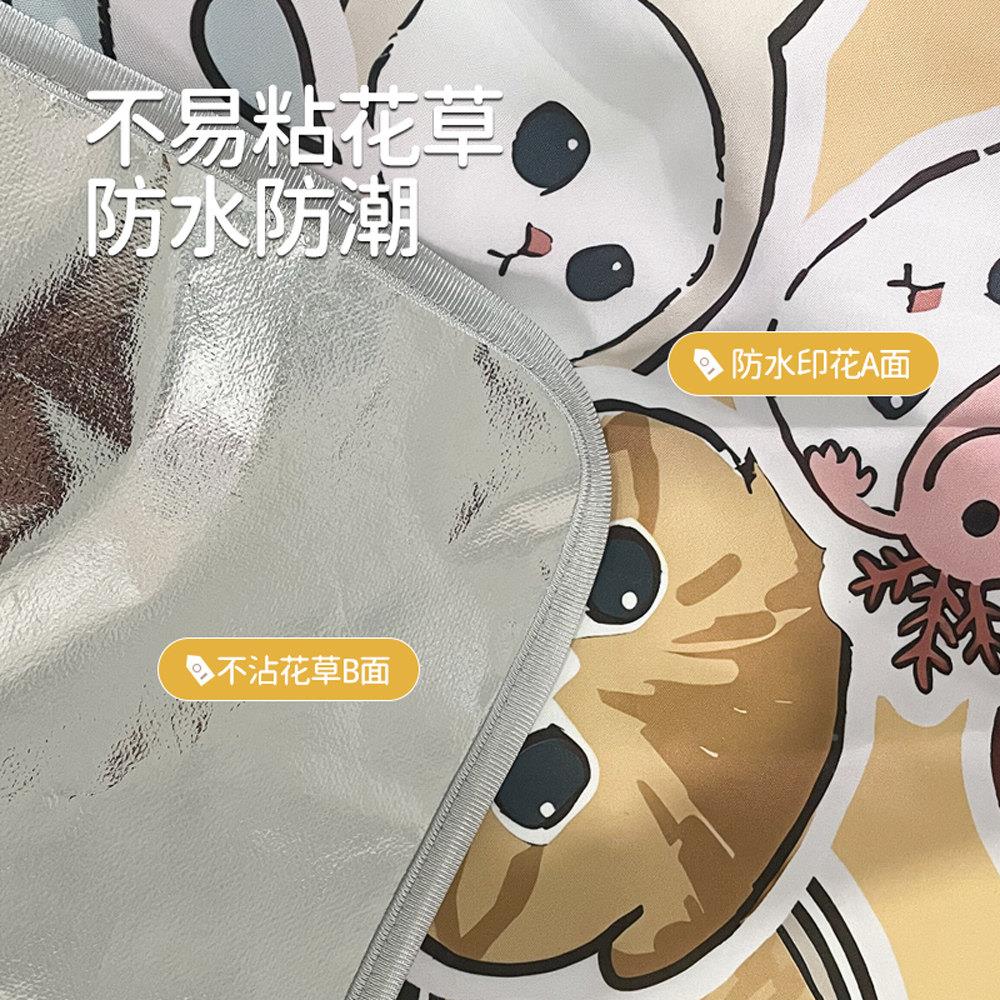 蜡笔小新卡通防水野餐号垫超大防潮便携YCD营折叠露帐篷户外草垫