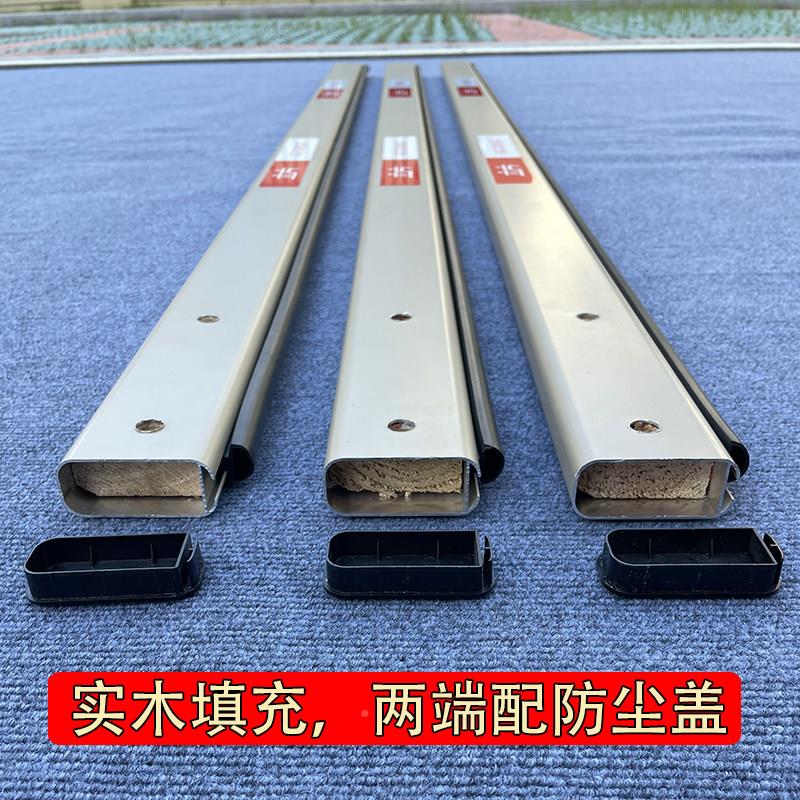 立方道闸卫杆直杆砸70*0防胶条杆栅栏停车场小区物业门杆WDA拦车