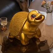 祇进不存出大号存新钱 2025款 钱罐创金钱龟客厅电视柜摆件36114