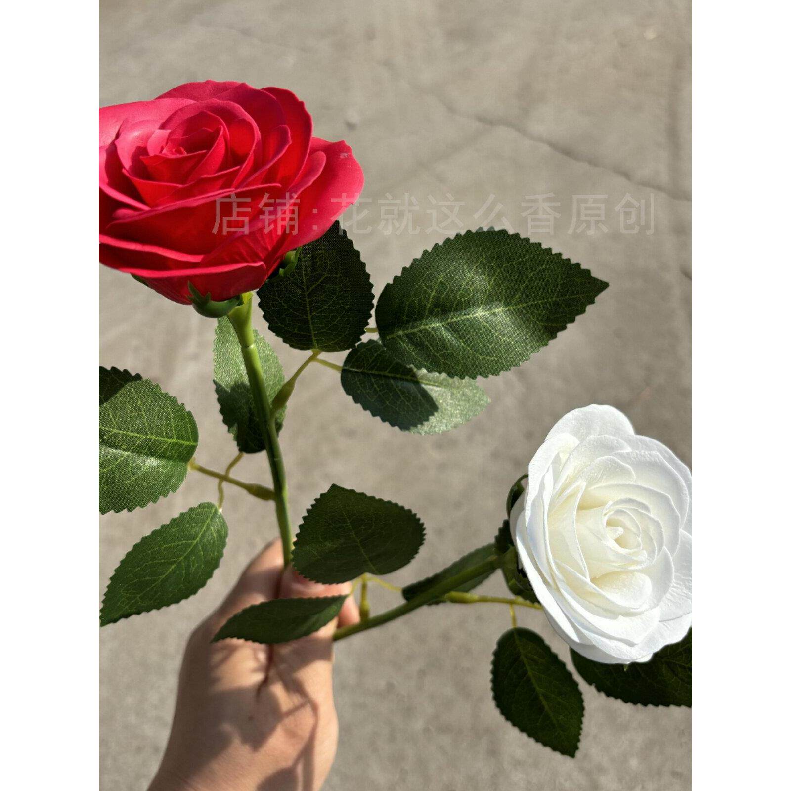 花苏醒玫瑰肥皂头生情人永花EKX香皂花头花束节礼物装饰花朵