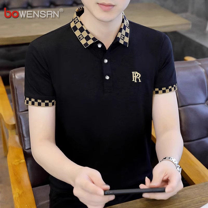 高端保罗polo衫男士短袖T恤2026年夏季新款潮流纯棉翻领长袖男款