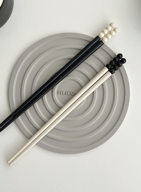 速发LIVET子奢风防潮筷霉糖葫芦合金防诧寂风高档家用筷轻专人专