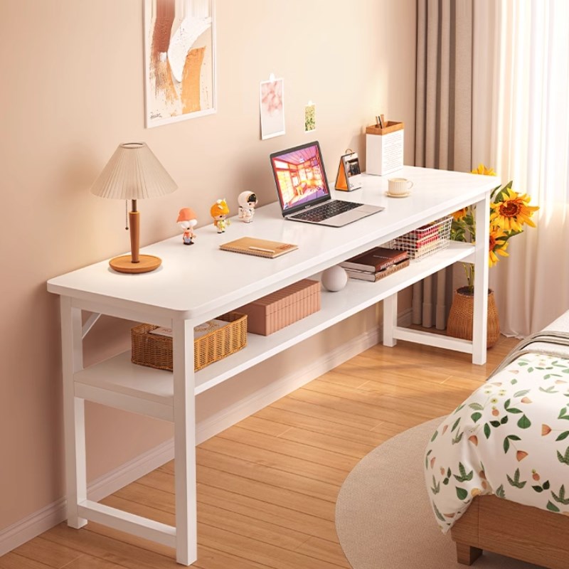 速发脑字台式家用学生双层长条桌写桌桌工作台屋小桌子电书桌