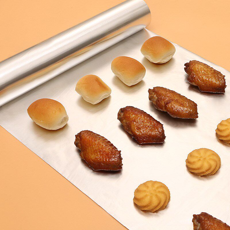 速发高纸烤箱家用锡地瓜红薯经济装空气炸锅烘焙烤盘专用耐烤温铝