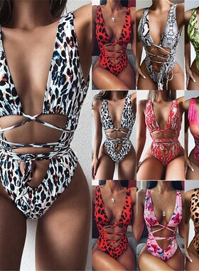 速发2022 Hlow Sexy Swimwr Wo Badage Padded  Piece Swi
