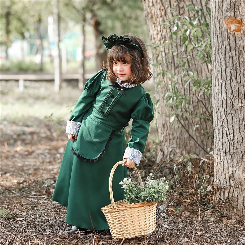 现货速发欧洲复古中世纪宫廷小姐Cosplay女装/