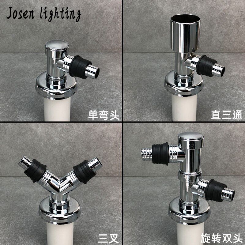 速发洗衣机下水三通洗手面盆菜盆拖把池下水三通头地漏排水管道接