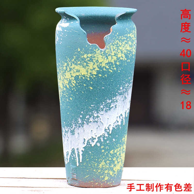 速发粗庭透气花盆特大号陶桩多肉花盆