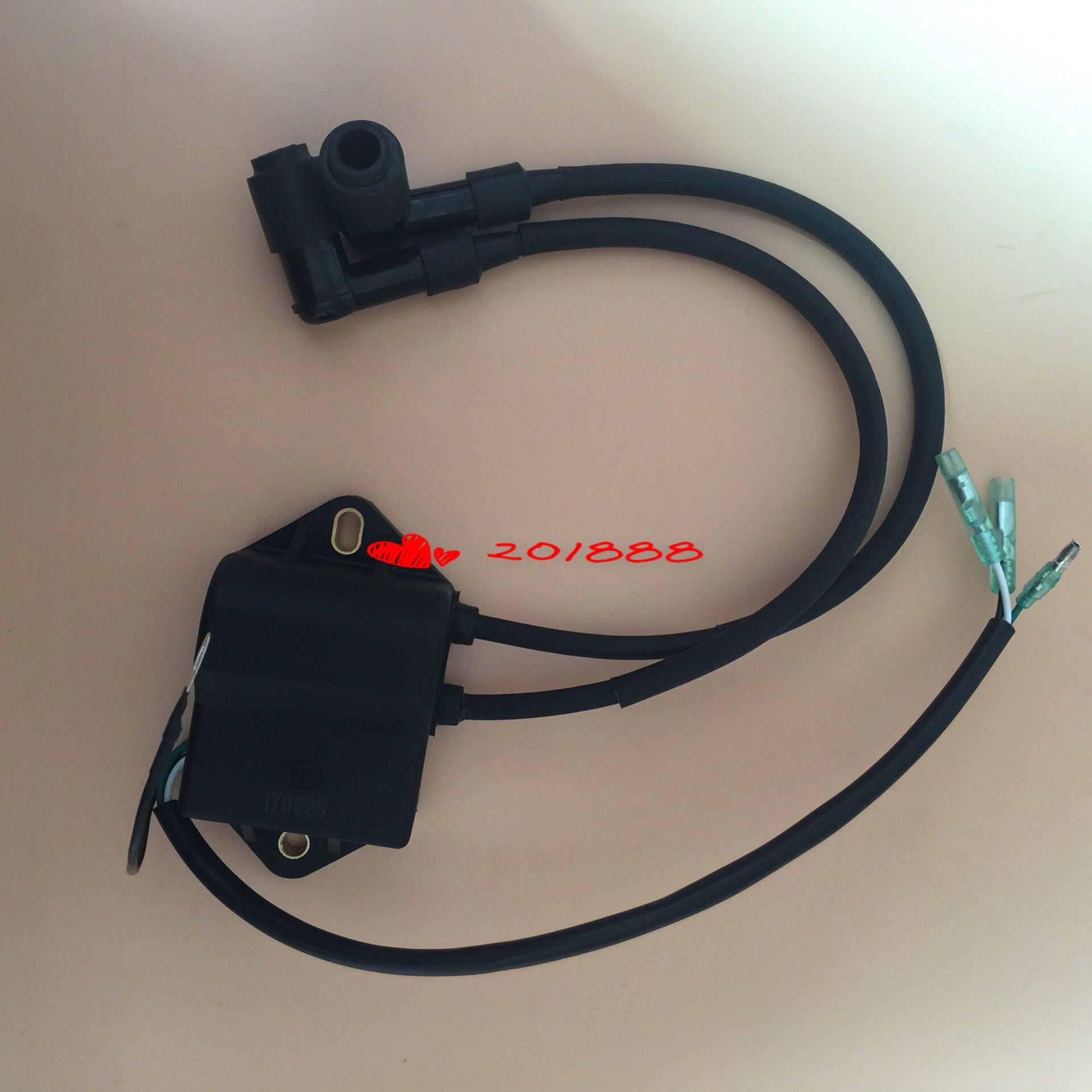 速发1发海的2冲.8马力百机东2船外胜挂机推进器二合一高压包点火