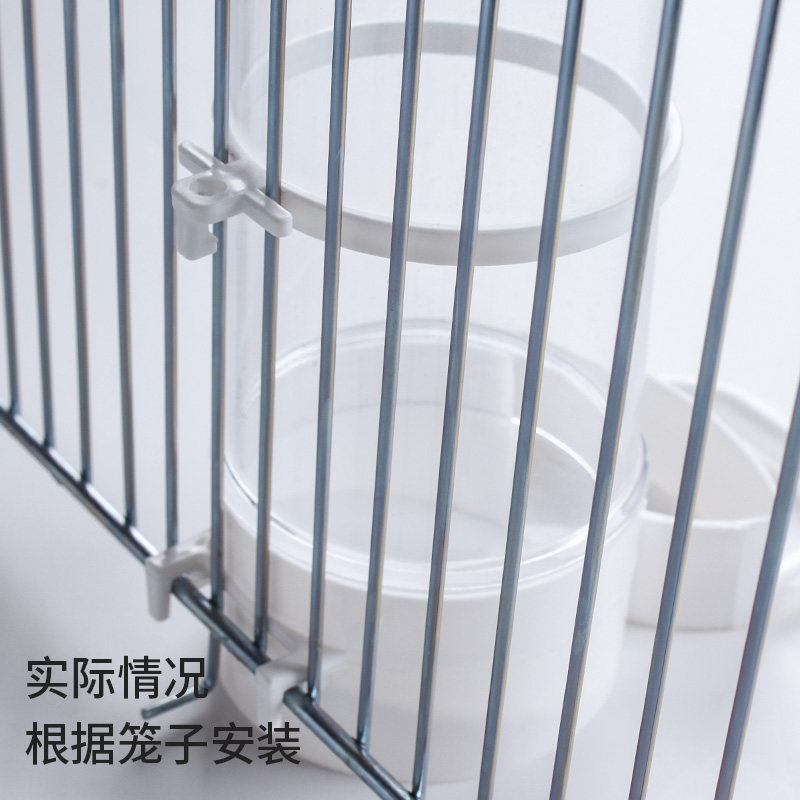 速发仓鼠自动喂食器大容量下料器金丝熊豚鼠兔子松鼠刺猬食盆喝水