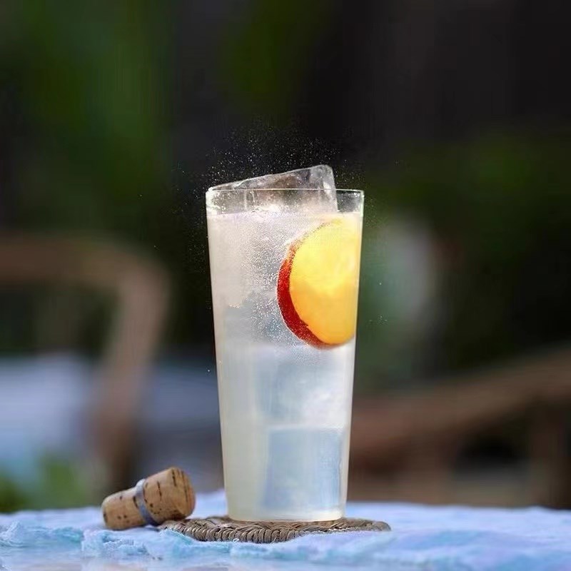 速发超薄柯晶玻水杯 金汤力Hig璃林杯长饮杯海波鸡尾酒杯水割杯