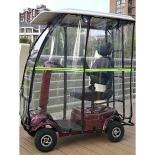 出口欧美强劲力老人代步车四轮双人电动残疾车老人智能电瓶助力车