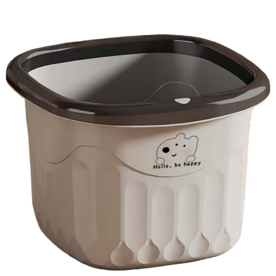 垃圾桶家用大容量客厅卧室高颜值厨房卫生间厕所学生宿舍压圈纸篓