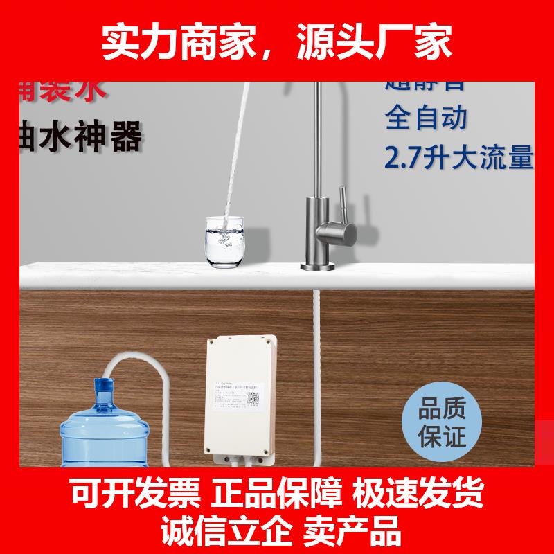 新款台下桶装水抽水器电动抽水泵厨房水槽水龙头上水加水吸水