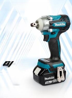 日本牧田DTW300冲击扳手电动扳手脚手架汽修架子工风炮18V锂电池