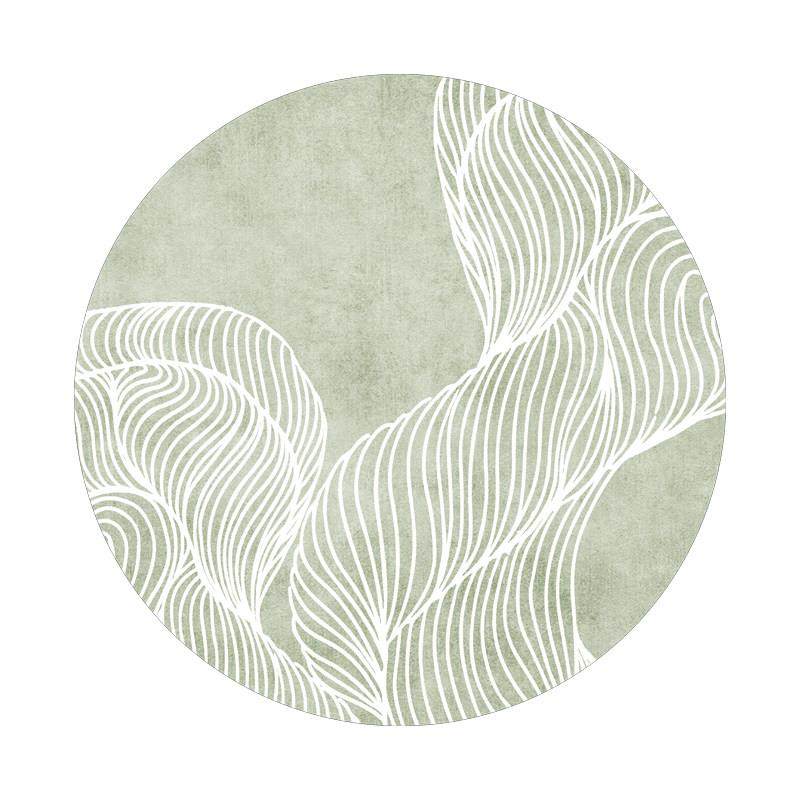 北欧ins圆形地毯客厅卧室床边茶几毯 日式侘寂风绿色吊篮转椅地垫,3C数码配件,USB多功能数码宝,淘宝优惠券,粉丝福利购,淘宝优惠卷