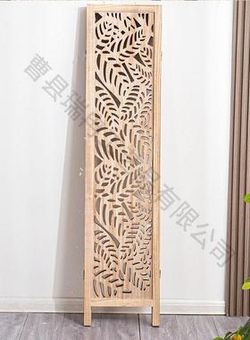 新款办公室风屏家居客隔移动厅屏风酒店幼儿MKN园折叠木质屏断风