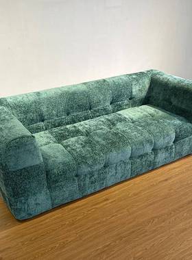 电商跨境真空压缩代厅极简棉花糖现沙发客ECE红网款直排绿色沙发