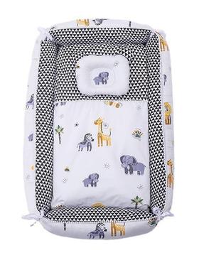 新防生婴儿便携式床床可洗压防惊RIW跳婴儿床拆可折叠宝宝中纯棉