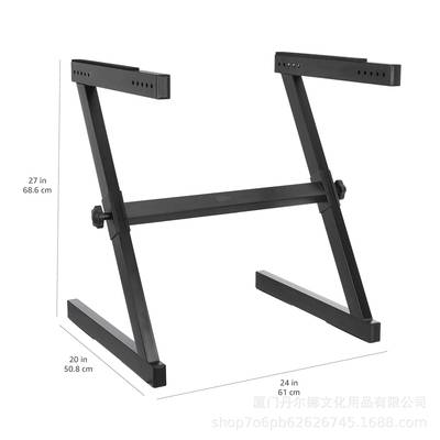 厂家键盘支架Z型固定高度键盘钢琴础支架便携和式Z设形PYF计基款
